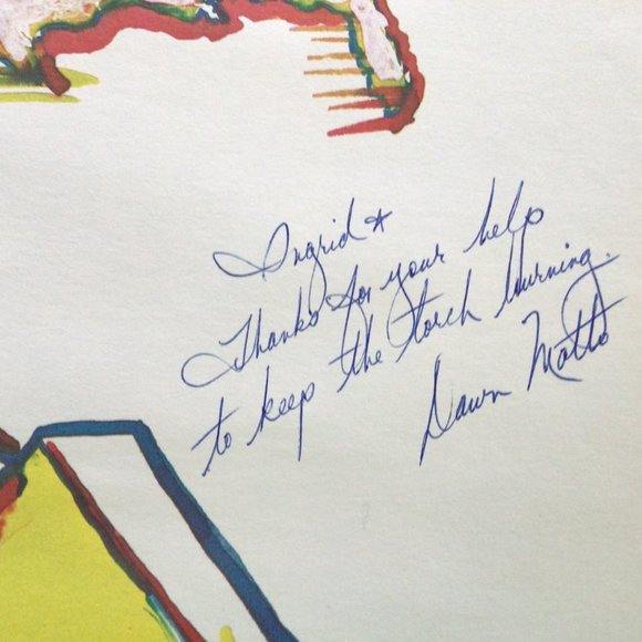 Vintage Bicycling To Save The Lady Liberty Poster April 10-June 4, 1985 - Picture 5 of 5